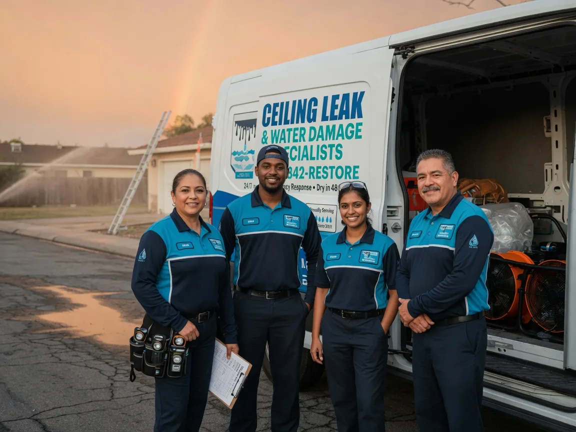 Ceiling Leak Cleanup company in Westport, MA